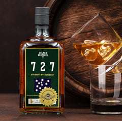 Culper Brothers 727 Rye Whiskey British Bourbon Society Barrel Pick