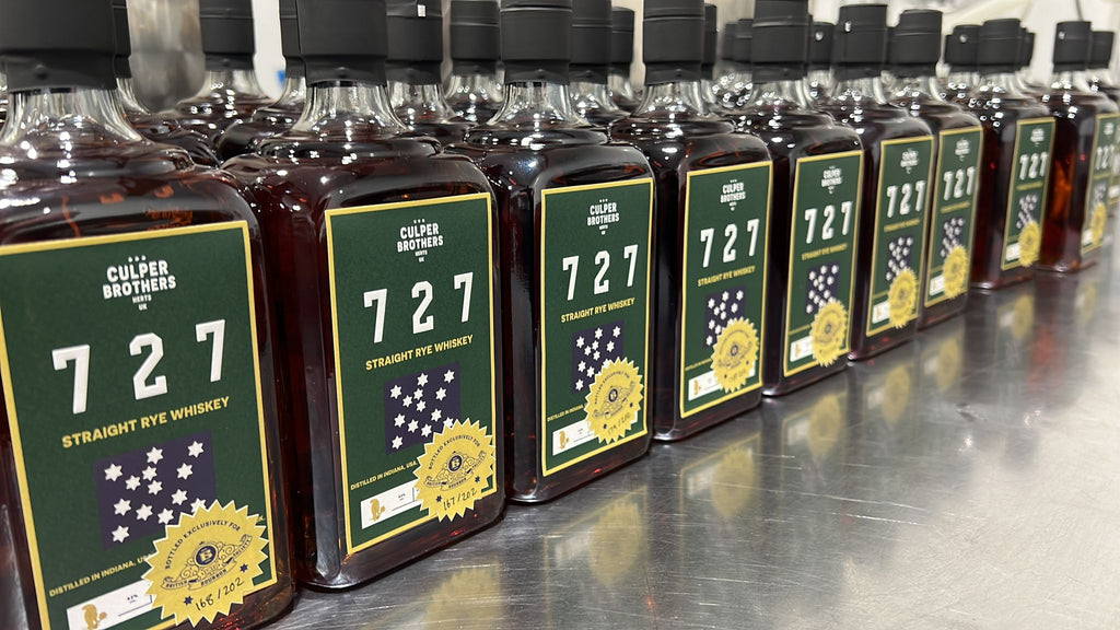 Culper Brothers 727 Rye Whiskey British Bourbon Society Barrel Pick