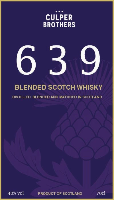 Culper Brothers blended scotch whisky