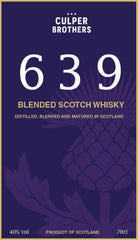 Culper Brothers blended scotch whisky