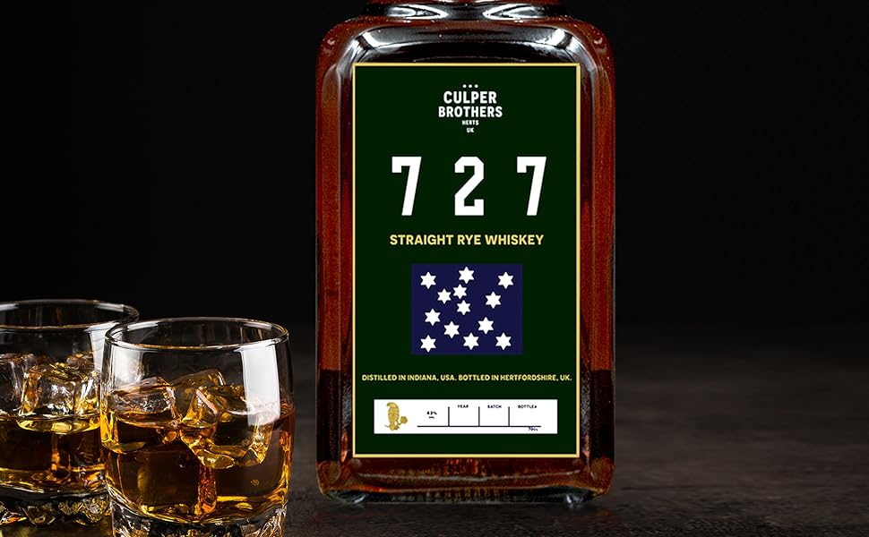 Culper Brothers 727 Rye Whiskey