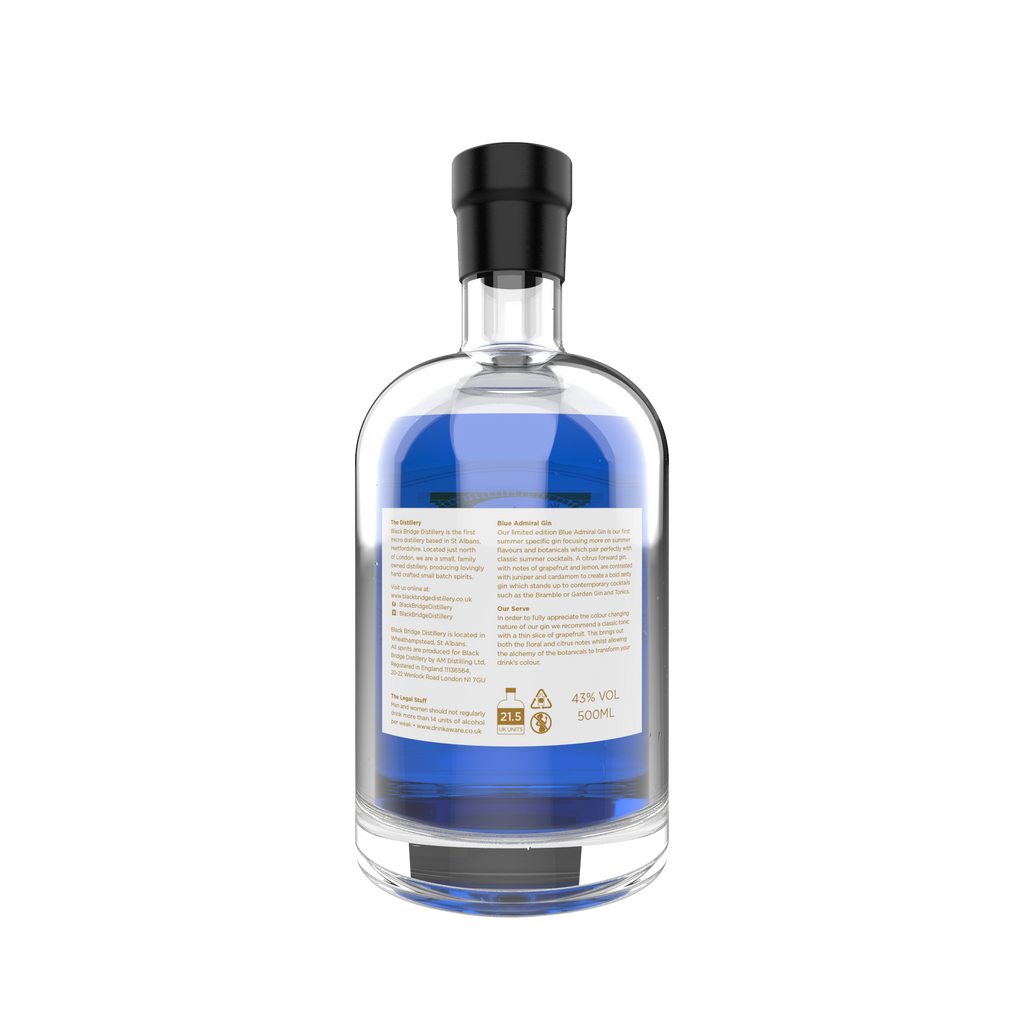 Blue Admiral Colour Changing Gin 43%