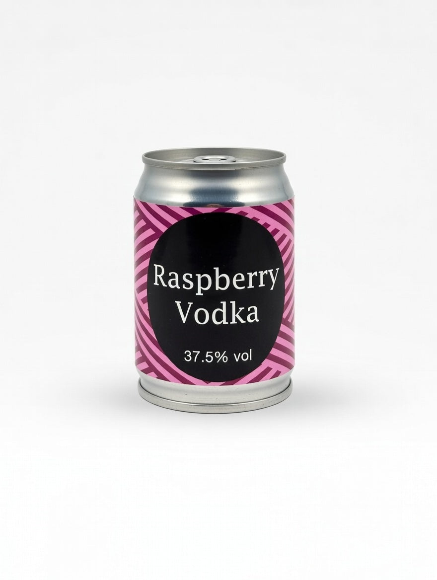 RTD Canned Raspberry Vodka