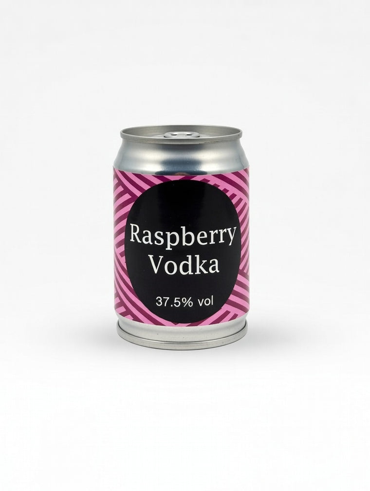 RTD Canned Raspberry Vodka
