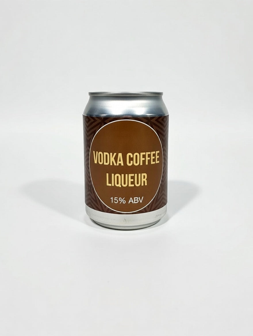 RTD Canned Vodka Coffee Liqueur