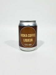 RTD Canned Vodka Coffee Liqueur