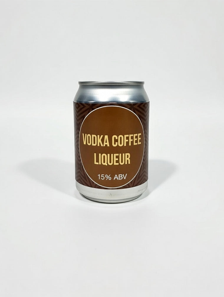 RTD Canned Vodka Coffee Liqueur