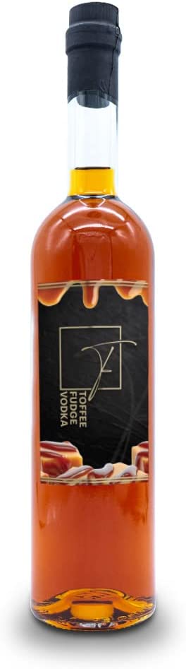 Thunder Toffee Vodka - 5 X Distilled Flavoured Vodka Mixed With Toffee - Premium Vodka Made From